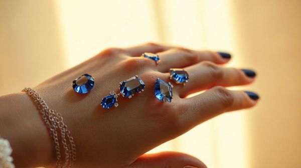 Éblouissez avec ces bijoux en saphir à votre image