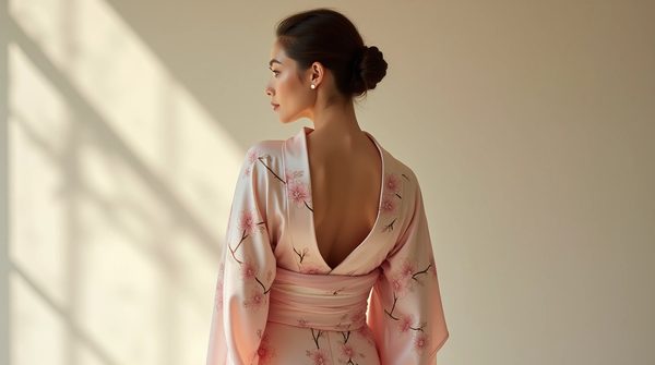 Kimonos en soie pour femme : élégance raffinée et modernité intemporelle